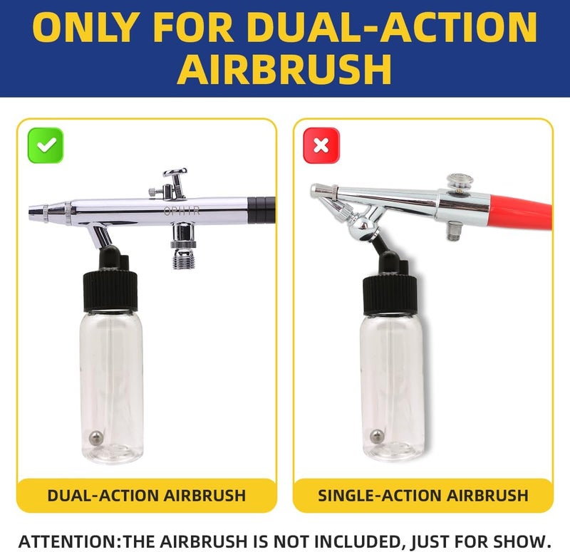 OPHIR 30ML Dual-Action Plastic Bottles with Caps - Image 5
